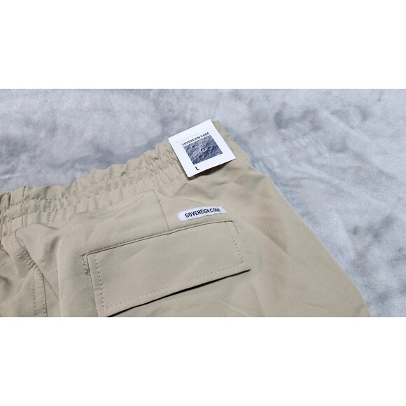 Sovereign Code Men's Size Large Khaki Loop Cargo Shorts NWT - Picture 3 of 10